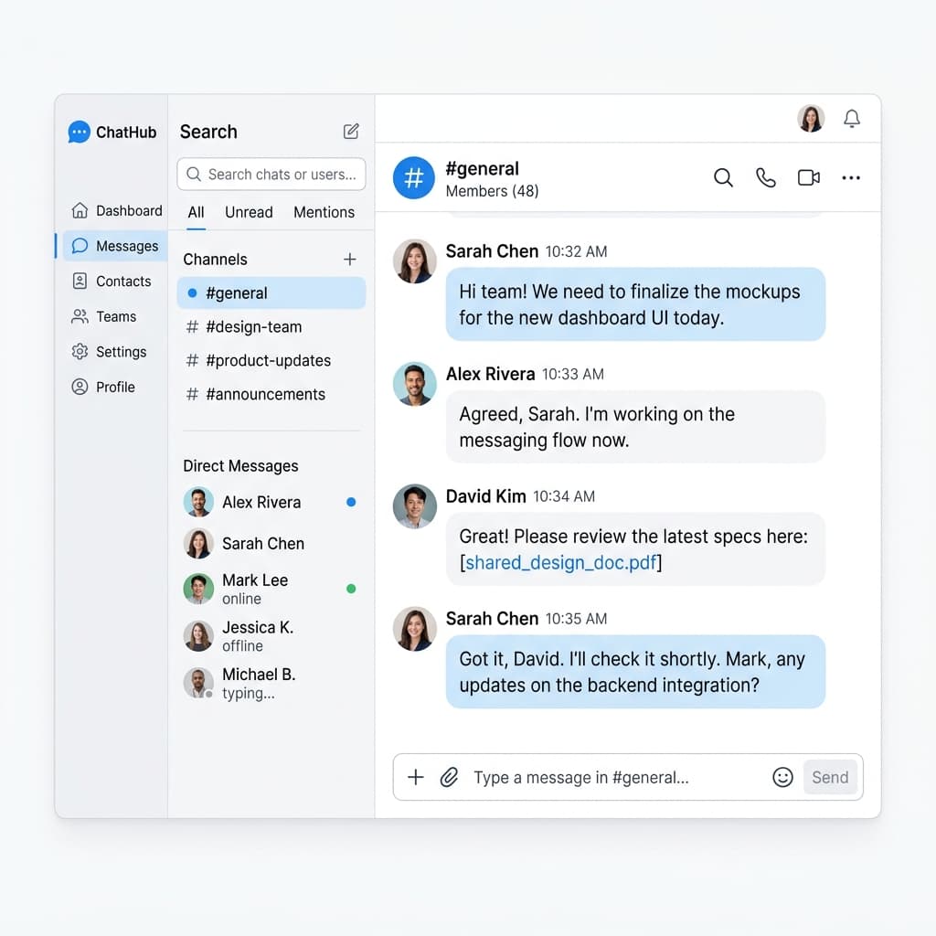 Resume Chat Interface for interactive feedback